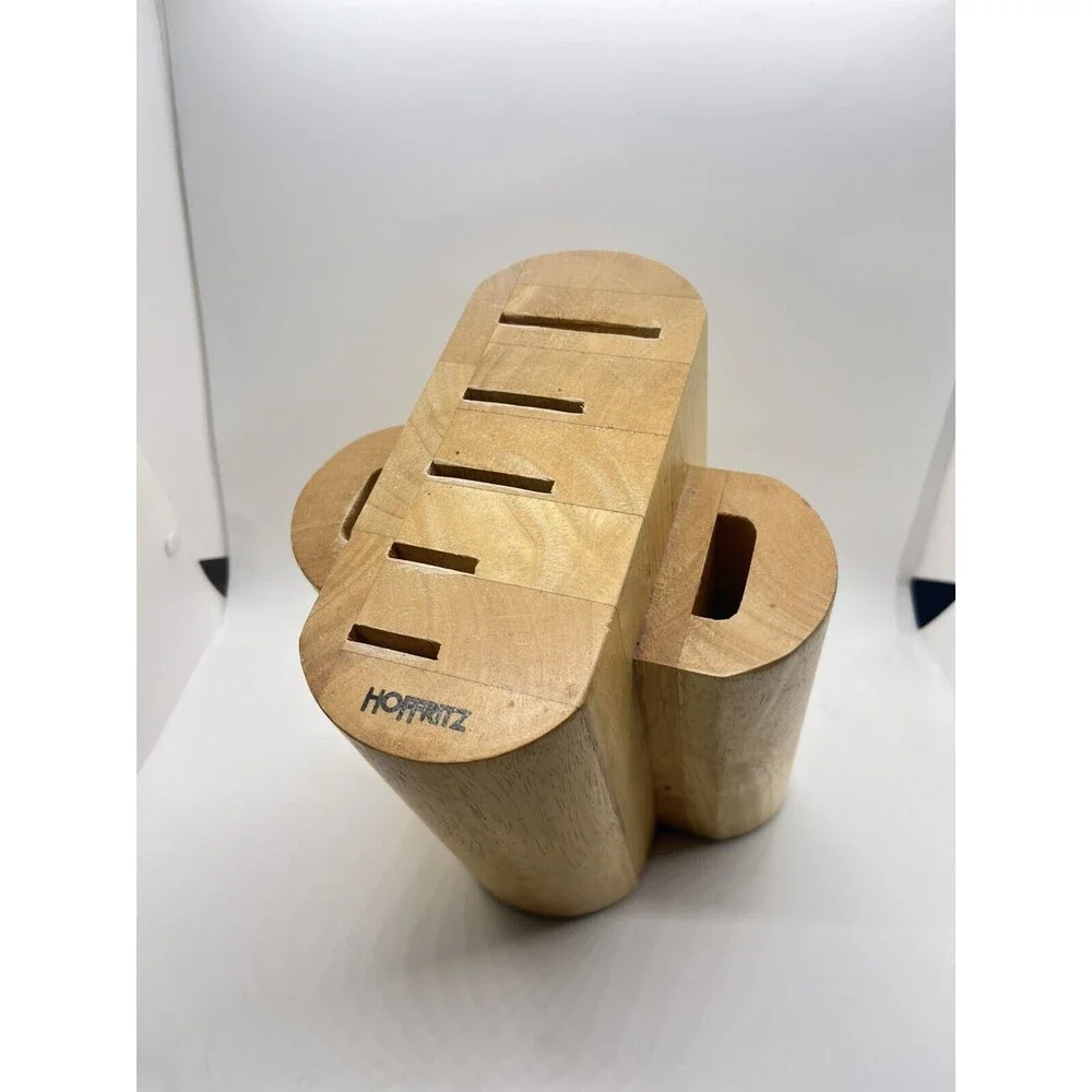 HOFFRITZ KNIFE WOOD BLOCK, Knive Organizer